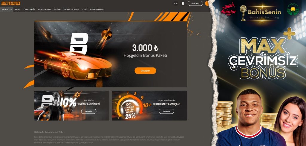 Betroad323 Yeni Giriş Adresi betcinim.com